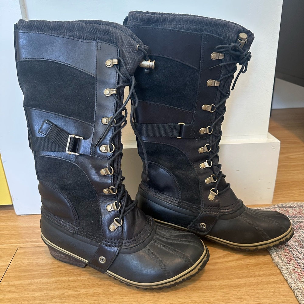 Sorel Black Women's Winter Boots